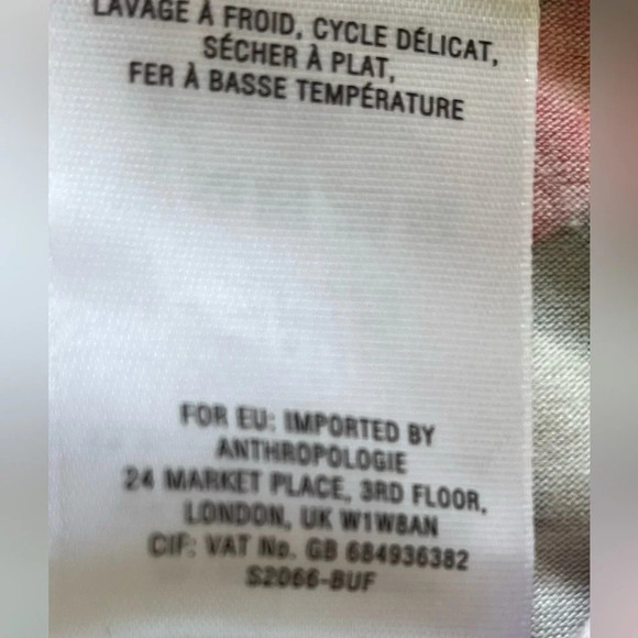 Maeve by Anthropologie multi colored faux wrap mini skirt, size Medium. - Picture 4 of 6